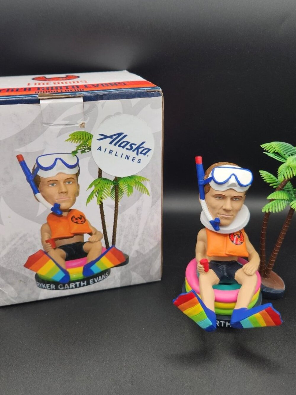 Ryker Garth Evans Coachella Valley Firebirds Bobblehead Seattle Kraken AHL NHL